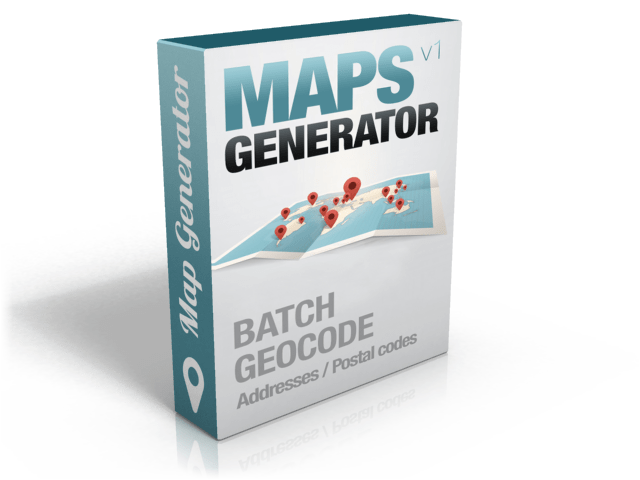 Batch Geocode Maps Generator